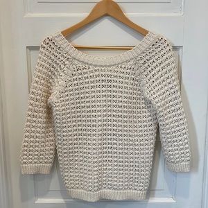 Massimo Dutti chunky Italian yarn sweater